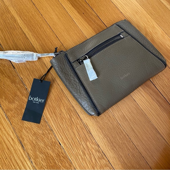BOTKIER Soho Wristlet Bag, Olive Color, BRAND NEW, still wrapped up, never worn! - Picture 8 of 12